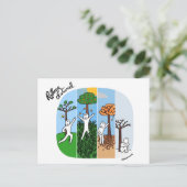 Postale Carte de coaching "À chaque saison son énergie" (Debout devant)