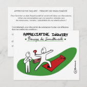 Postale Carte de Coaching "AI - Principe de Simultanéité" (Devant / Derrière)