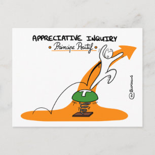Postale Carte de Coaching "AI - Principe Positif"