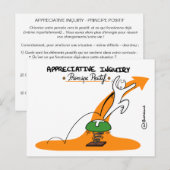 Postale Carte de Coaching "AI - Principe Positif" (Devant / Derrière)