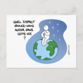 Postale Carte de Coaching "Impact de vie" (Devant)