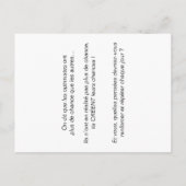 Postale Carte de coaching "Pensée créatrice" (Dos)