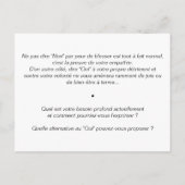 Postale Carte de coaching : Savoir dire "non" (Dos)