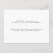 Postale Carte de coaching "Transformation" (Dos)