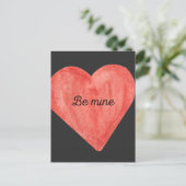 Postale Carte de cœur à moi (Debout devant)