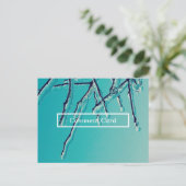 Postale carte de commentaire des branches icicicy (Debout devant)