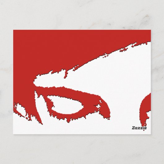 Postale carte de commentaire style emo (Dos)