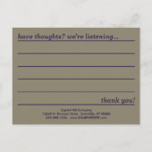 Postale carte de commentaire style emo (Devant)