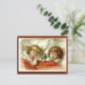 Postale Carte de commerce du sirop de Schenck (Debout devant)