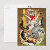 Postale Carte de commerce pour chats Frears #4 (sur 6) (Devant / Derrière)