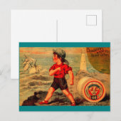 Postale Carte de commerce victorienne Chadwick’s Spool Cot (Devant / Derrière)