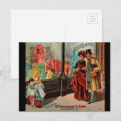 Postale carte de commerce William Broadhead & Sons habille (Devant / Derrière)