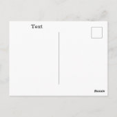 Postale Carte de condoléances Prairie Herbeuse Coucher de  (Dos)