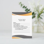 Postale Carte de connexion client Church (Debout devant)