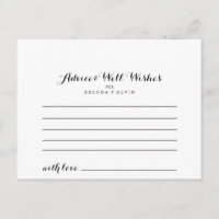 Carte de conseil mariage
