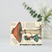 Postale Carte de conseils de chenille (Debout devant)