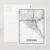 Postale Carte de Corona (Devant / Derrière)