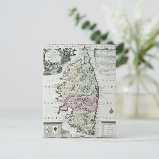 Postale Carte de Corse (Debout devant)