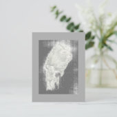Postale Carte de coucher de soleil Lion & Lampe (Debout devant)