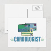 Postale Carte de crédit amusante (Devant / Derrière)
