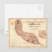 Postale Carte de Curaçao (1810) (Devant / Derrière)