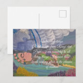 Postale Carte de déclaration Whanaugatanga (Devant / Derrière)