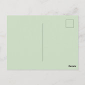 Postale Carte de dégustation de vin (Dos)