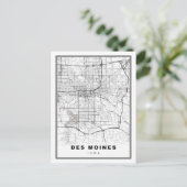 Postale Carte de Des Moines (Debout devant)