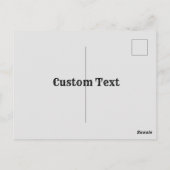 Postale Carte de diplôme en chik-Tastic, Mème de coq amusa (Dos)