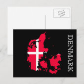 Postale carte de drapeau du signmark (Devant / Derrière)