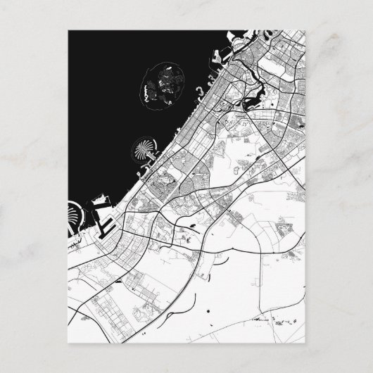 Postale Carte de Dubaï Émirats arabes unis (Devant)