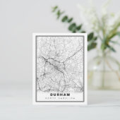 Postale Carte de Durham (Debout devant)