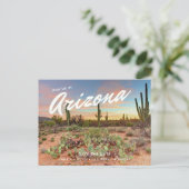 Postale Carte de faire-part de mariage en Arizona (Debout devant)