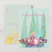 Postale Carte de félicitations Lovebirds de PiccoGrande (Devant / Derrière)