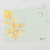 Postale Carte de félicitations Lovebirds de PiccoGrande (Dos)