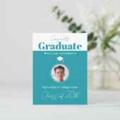 Postale Carte de félicitations pour la promotion 2023 (Debout devant)