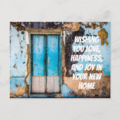 Postale Carte de félicitations pour une nouvelle maison av (Devant)