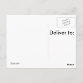 Postale Carte de fête des pères de machines à vapeur (Dos)