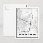 Postale Carte de flèche cassée (Devant / Derrière)