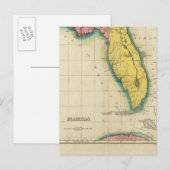 Postale Carte De Floride (Devant / Derrière)