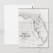 Postale Carte de Floride 1837 (Devant / Derrière)