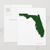 Postale Carte de Floride 3 (Devant / Derrière)