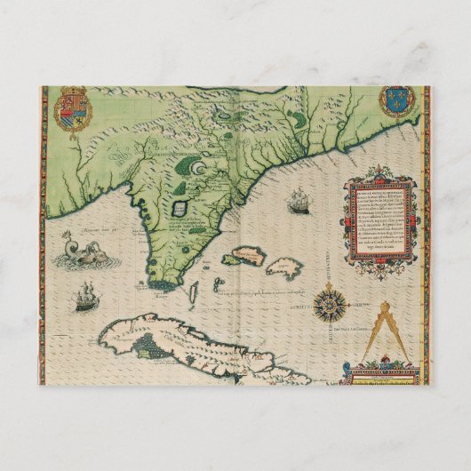 Postale Carte de Floride, de 'Brevis Narratio' (Devant)