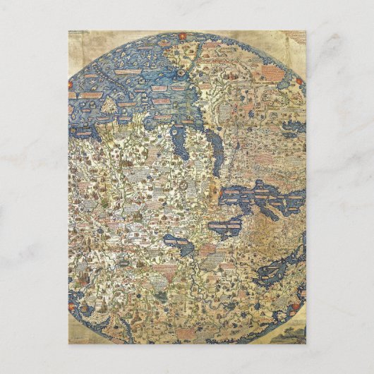 Postale Carte de Fra Mauro (Devant)