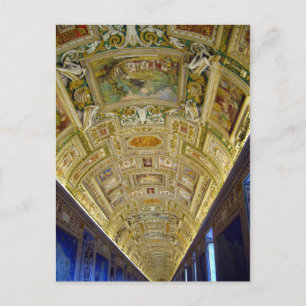 Postale carte de galerie du vatican