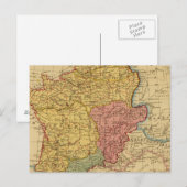 Postale Carte de Gaule (Devant / Derrière)