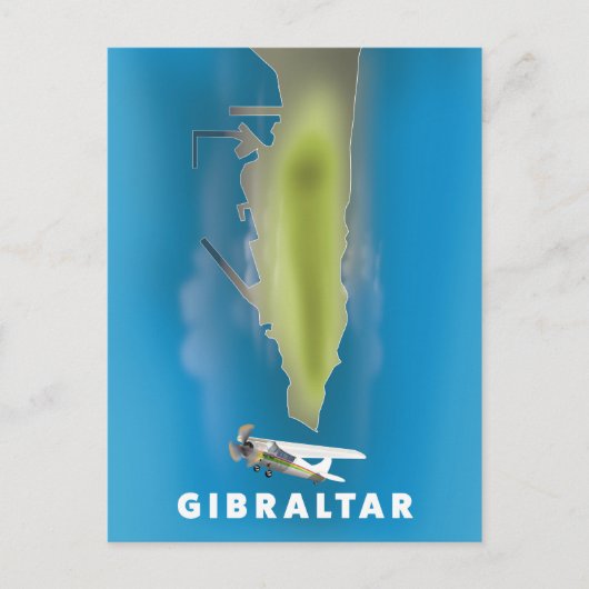 Postale Carte de Gibraltar (Devant)