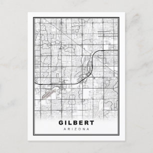 Postale Carte de Gilbert