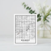 Postale Carte de Gilbert (Debout devant)