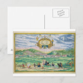 Postale Carte de Grenade, de 'Civitates Orbis Terrarum' pa (Devant / Derrière)